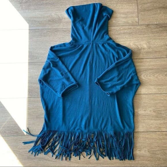 Terre Bleue Fringe Relaxed Fit Boho  Sweater - Picture 10 of 14